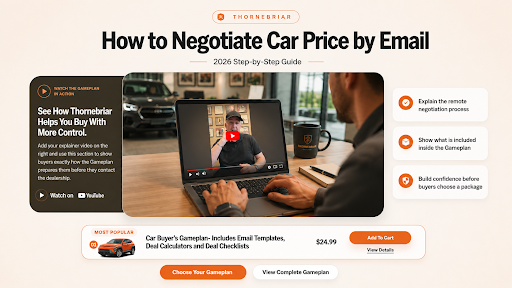 How to Negotiate Car Price by Email: 2026 Step-by-Step Guide