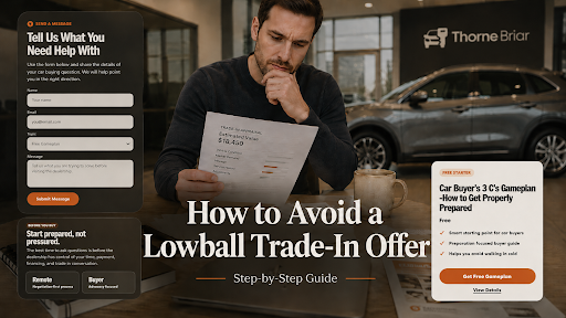 How to Avoid a Lowball Trade-In Offer (Step-by-Step Guide)