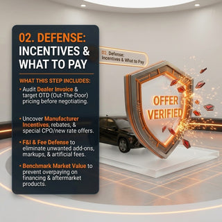 Car Buyer’s Gameplan + 20 Minute Executive Consultation Session - Thornebriar